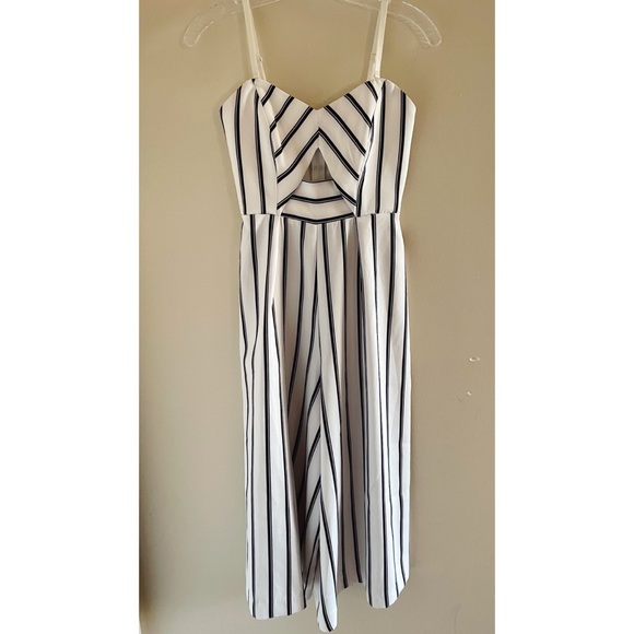 Love Culture Striped Jumpsuit - Picture 2 of 4